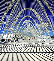Santiago Calatravas Agora i Olympiaparken