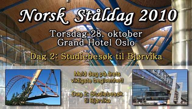Norsk St�ldag 2010, torsdag 28. okt, Grand hotell Oslo